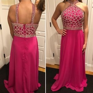 Pink Prom Dress- BRAND NEW, NEVER WORN
